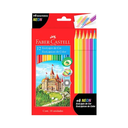 Ecolapices Color Faber Castell Plus 6 12