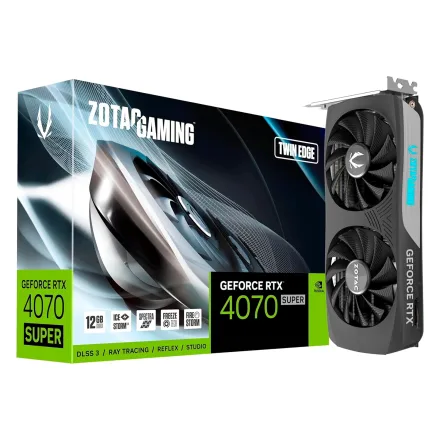 Placa Video Zotac Gaming Twin Edge Geforce Rtx 4070 Ddr 6 Zt 10M