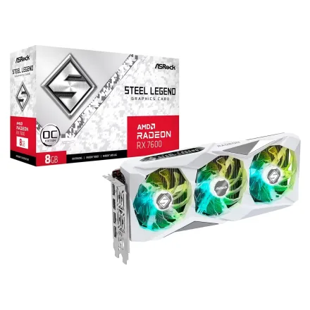 Placa Video Msi Steel Legend Radeon Rx 7600 Gddr 6