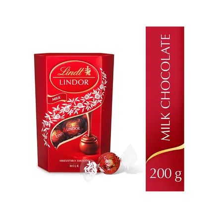 Chocolate Lindt Lindor Bombones Milk 200g