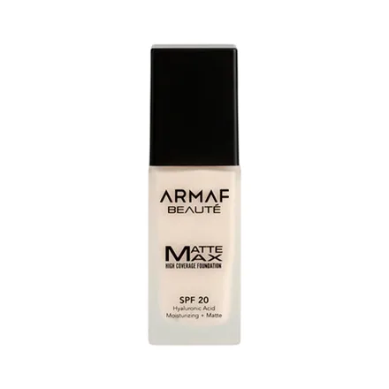 Base Armaf Baute Matte Max High Coverage Spf 20 02 Ivory 30ml