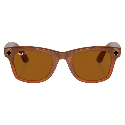 Oculos Sol Ray Ban Meta Wayfarer Ia Caramelo 32GB