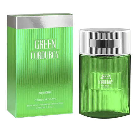 Chris Adams Green Corduroy Pour Homme Eau Parfum 100ml