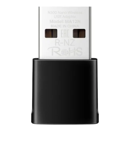 MERCUSYS WIFI USB MA12N 2.4 GHZ 300MBPS USB NANO ADAPTER