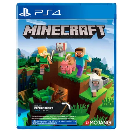 Jogo Minecraft Starter Collection PS4