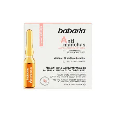 Ampola Facial Babaria Anti Manchas Vitamina 5 10ml