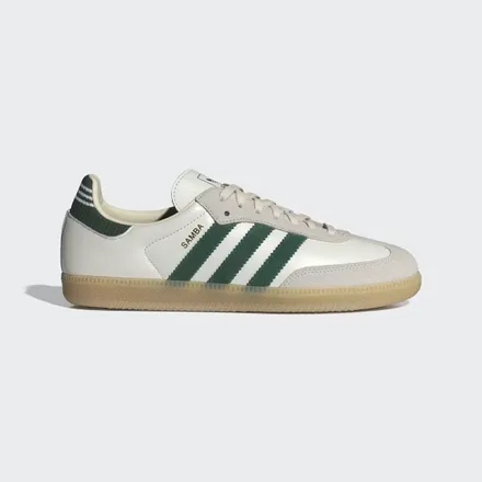 ADIDAS CALZADO MAS SAMBA OG IH6844 WHITE/GREEN (T) 8.5