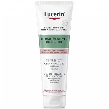 Gel Facial Limpieza Eucerin Dermopurifyer Oil Control 150ml