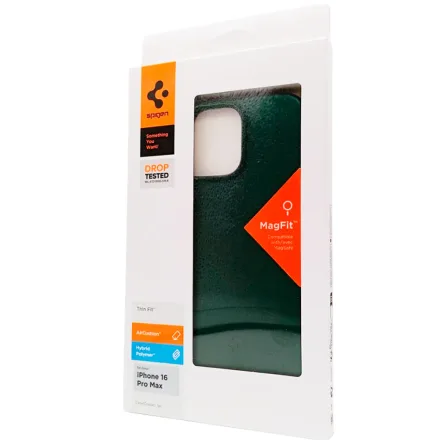 Spigen Capa iPhone 16 Pro Max Thin Fit Mag Abyss