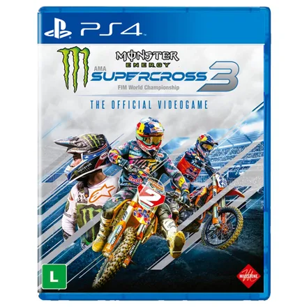 Jogo Monster Energy Supercross 3 PS4