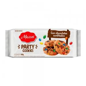 Biscoito Mazzei Cookies Choco Party 100g