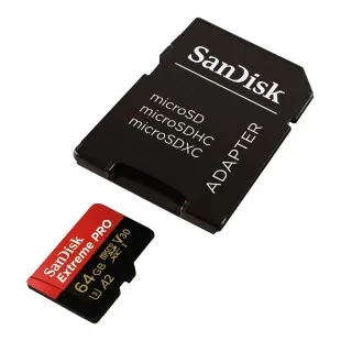 Cartao Microsd Extreme Pro U3 Sdsqxcu Gn 6MA 064g 64GB