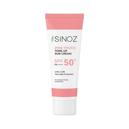 Protector Solar Sinoz Sunscreen Spf 50 Pink Tone Up Cream 50ml