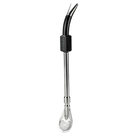 Bomba Stanley Classic Mate Straw - Prata Preto