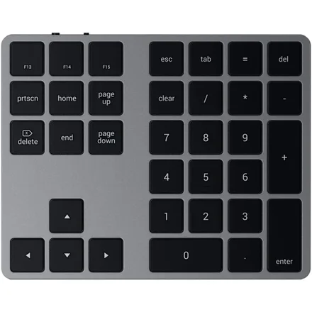 Teclado Satechi Wireless Aluminio ST-XLABKM Space Gray