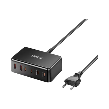 Estación De Carga Smart Vision Yms 120 W Black