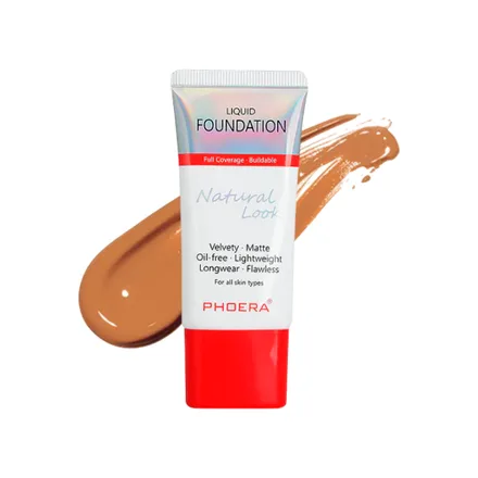 Base Phoera Natural Look 24 Spf 25 106 Warm Sun 30ml