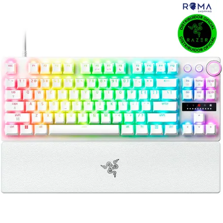 Teclado Gamer Analogico Huntsman V3 Pro Tenkeyless Rgb 8KHZ Nasa RZ03 R3U1