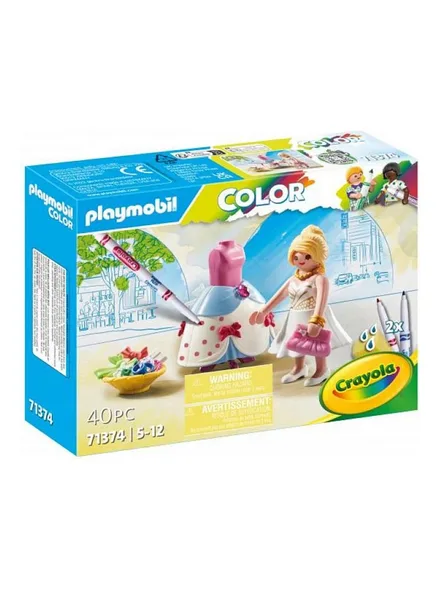 PLAYMOBIL JUGUETE PM-COLOR FASHION DRESS 71374