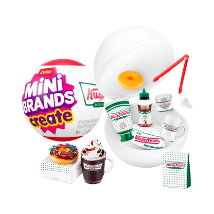 Juego Zuru Mini Brands Create Krispy Kreme GQ2