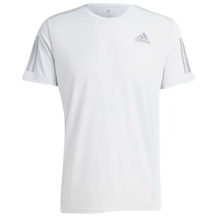 Camiseta adidas Masculino Own The Run M Traço Cinza – IC7624
