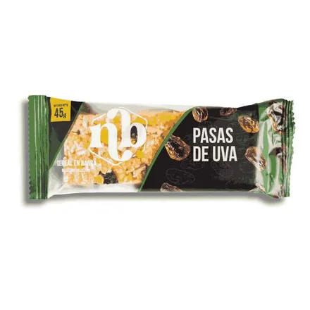 Barra Cereal Bars Pasas Uva 45g