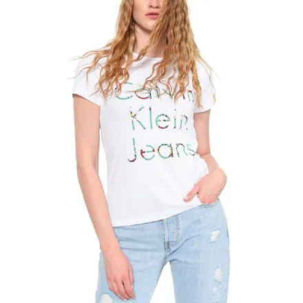 Camiseta Calvin Klein Feminina Multi 902L