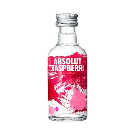 Vodka Absolut Miniatura Raspberry 50ml