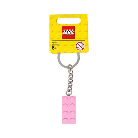 Juguete De Construcción Lego Keychain Stud Pink 4638317