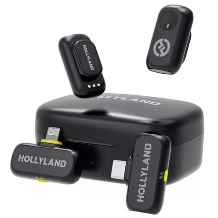 Microfone Hollyland Lark A1 Combo Lightning