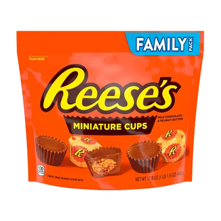 Chocolate Reese Miniatures Cup 498 Gr
