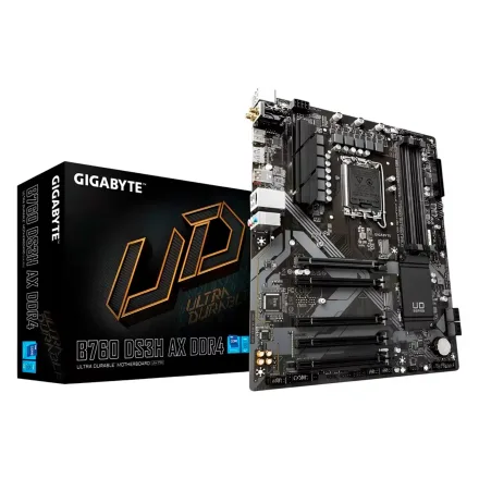 Placa Mae Gigabyte B760 DS3H Ax Ddr 4 Socket Lga 1700 Chipset Atx