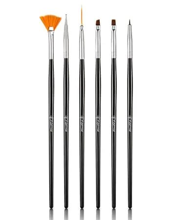 KIT DE PINCELES PARA MANICURA – BEAUTY TOYS NAIL ART SET