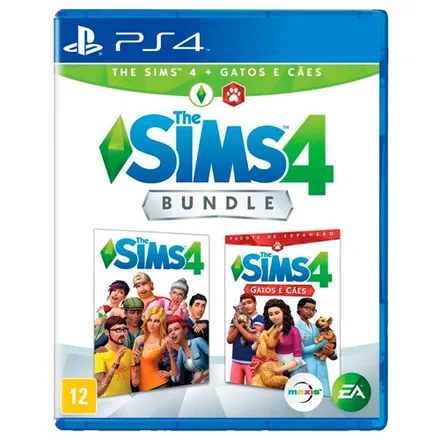 Jogo Sims 4 Gatos Caes Bundle PS4