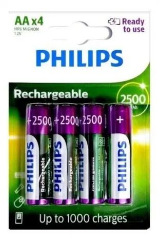 Pilhas Recarregavel 4 97
