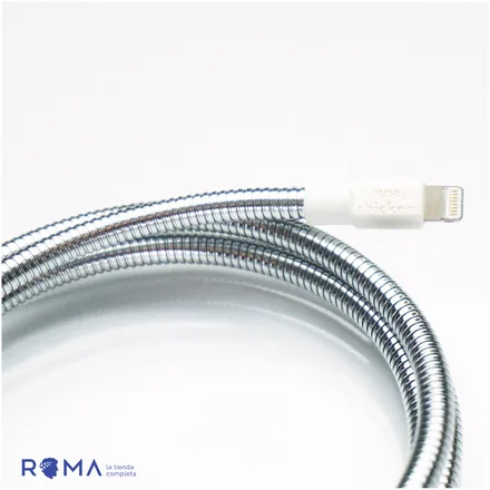 Cabo FuseChicken Usb-A/Lightning 1.0m Titan Prata – IDC