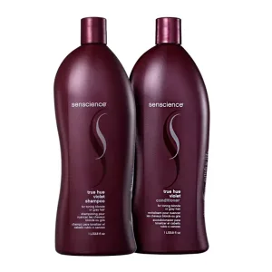 Senscience True Hue Desamarelador Shampoo Acondicionador 1LT