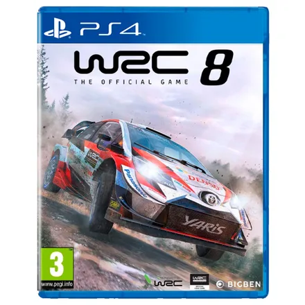 Jogo Wrc 8 World Rally Champioship PS4