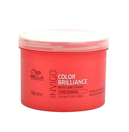 Mascara Capilar Wella Color Brilliance Fine 500ml