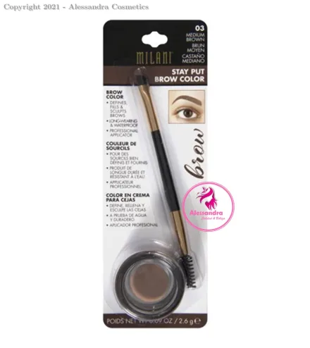 Milani Somra Ceja Stay Put Brow Color 03 Medium Brown