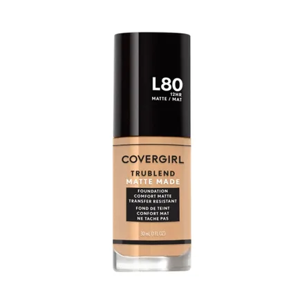 Base Covergirl Trublend Matte Made Liquid L80 True Ivory 30ml