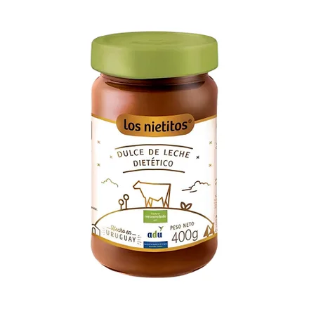 Dulce Leche Los Nietitos Dietetico 400 Gr