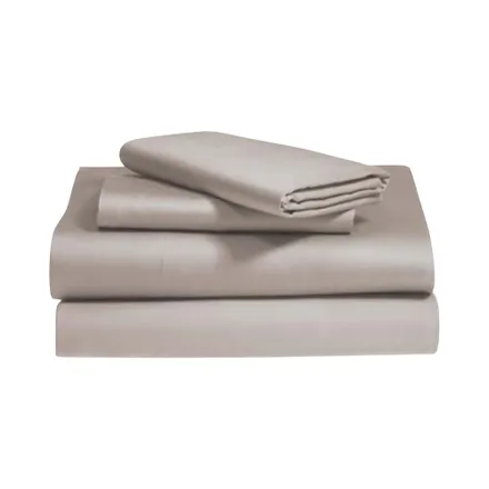 Juego Sabanas Soho Deluxe Tentau 400 Queen Size Taupe 4 Piezas