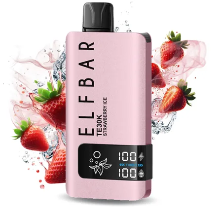 Vaper Desechable Elfbar Puffs Con 5 Nicotina Straewberry