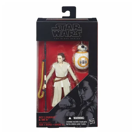 Boneco Hasbro Star Wars Rey Jakku Bb 8