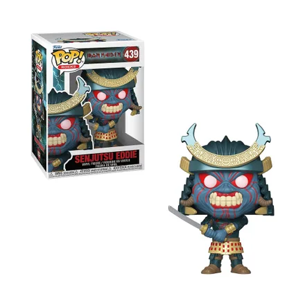 Muneco Funko Pop Rocks Iron Maiden Senjutsu Eddie 439