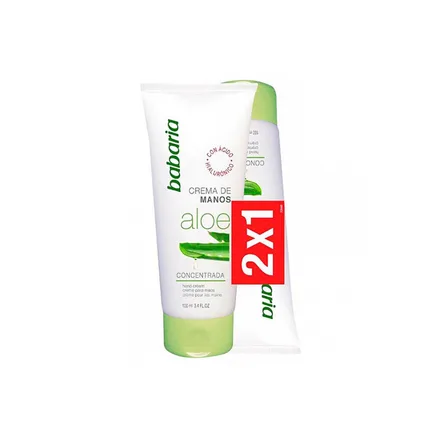Babaria Crema Manos Aloe 2X1 100ml