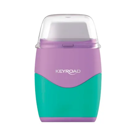 Sacapuntas Doble Keyroad Pastel Con Borrador Deposito Surtido 1 Pieza