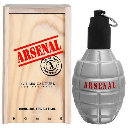 Perfume Gilles Cantuel Arsenal Grey Eau Parfum Masculino 100ml