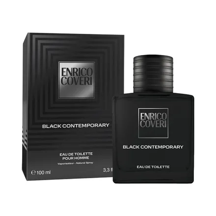 Enrico Coveri Black Contemporary Pour Homme Eau Toilette 100ml